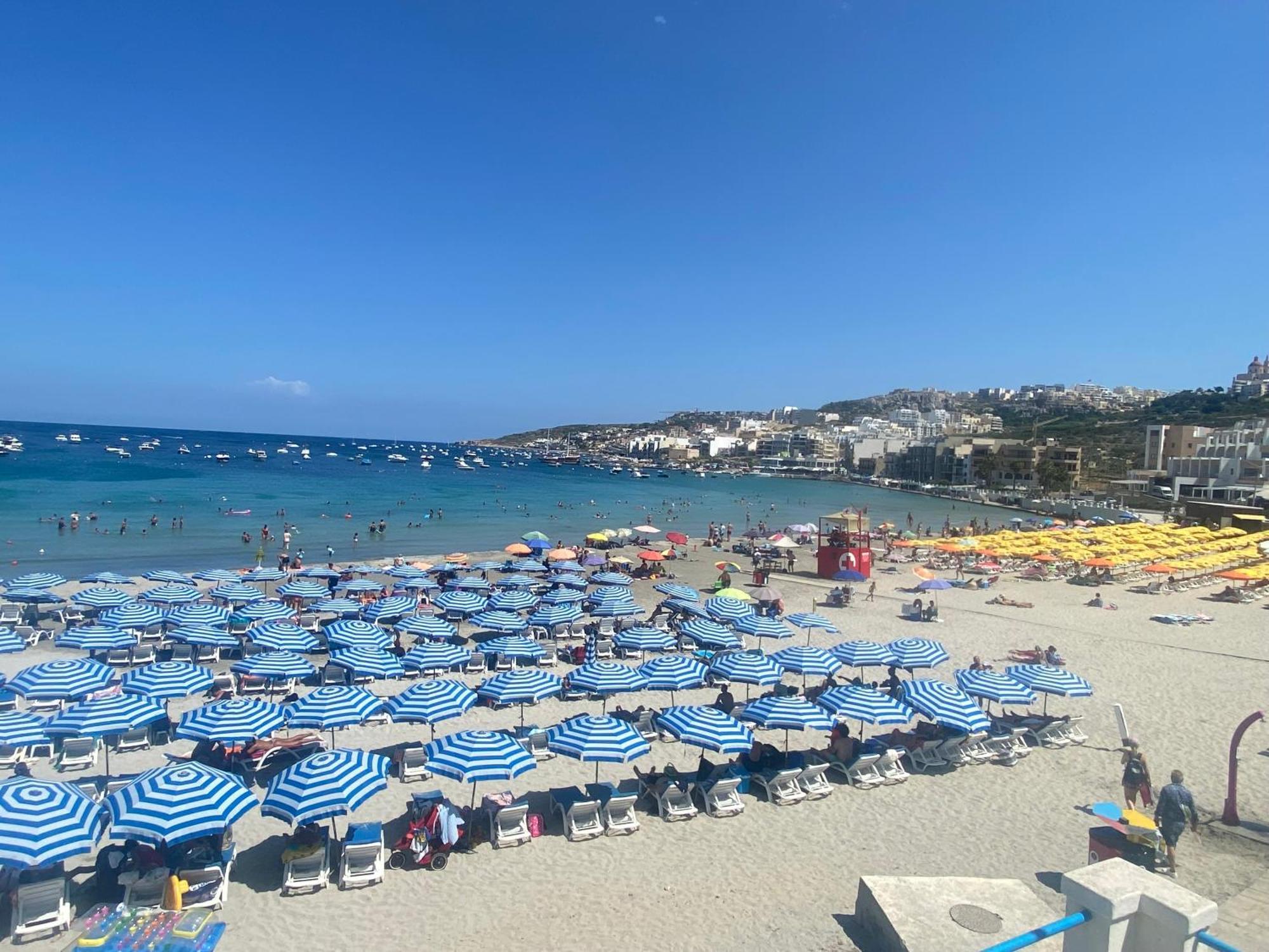 Sunshine Apartments Mellieha - Modern Three Bedroom Ground Floor Apartment With Yard Exterior foto